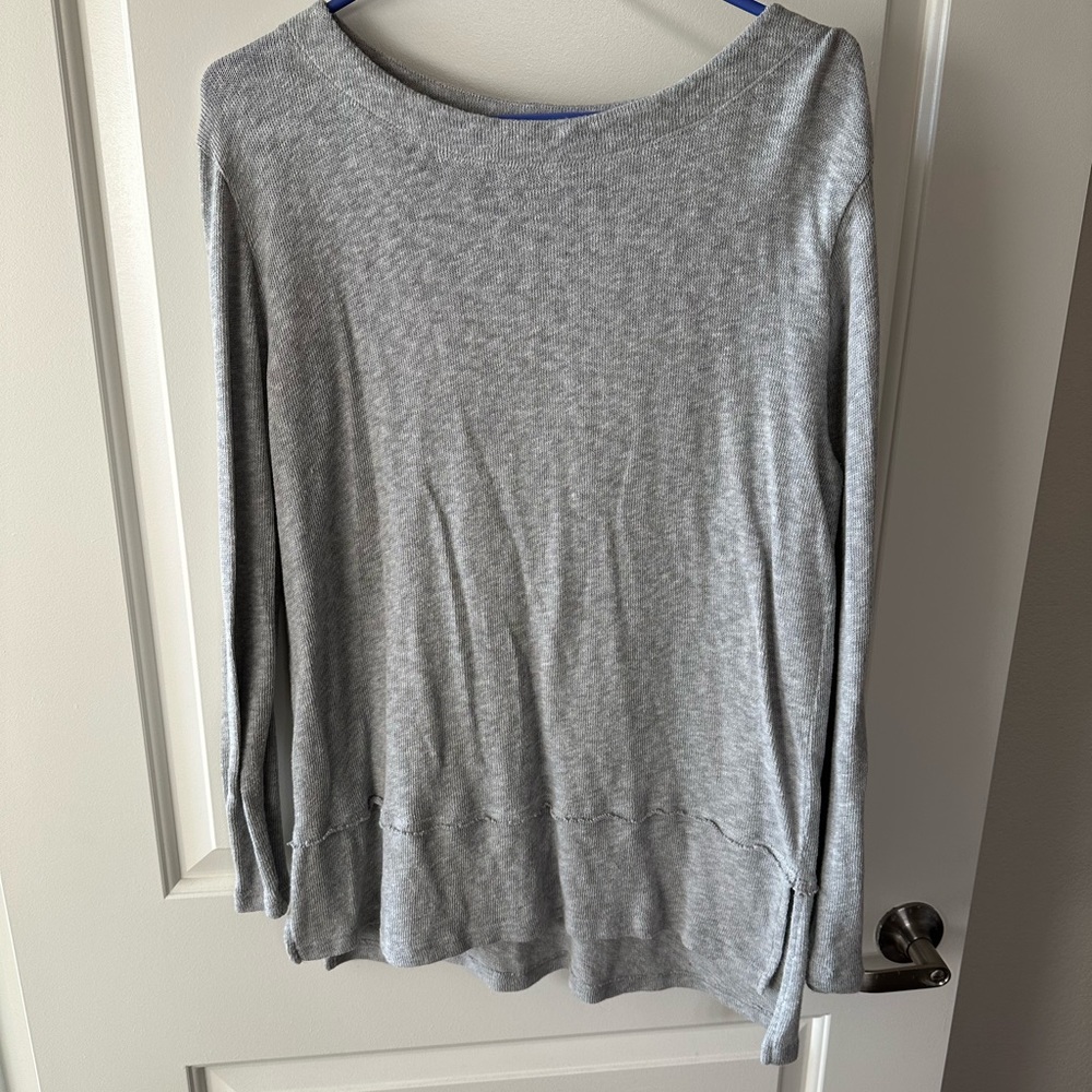Lightweight Grey Caslon Sweater